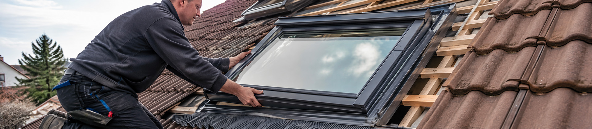 Pose de Velux et fenêtre de toit dans l’Essonne (91)